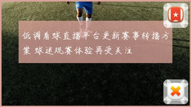 低调看球直播平台更新赛事转播方案 球迷观赛体验再受关注